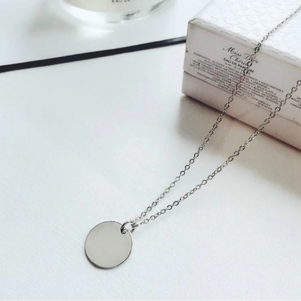 🆕Minimalistic Coin Necklace - Gold